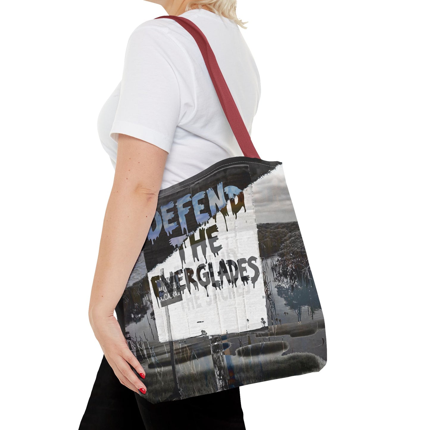 Eco-Friendly Tote Bag - Defend the Everglades | Reusable Shopping Bag, Beach Tote, Sustainable Gift, Protest Accessory, Eco-Conscious Design