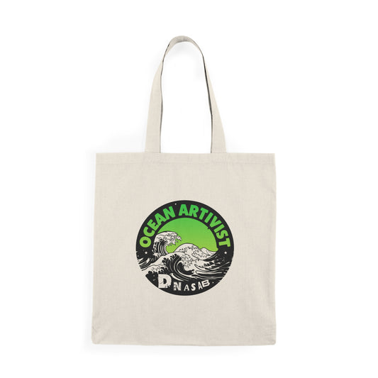 Nature-Inspired Tote Bag |“Faux Ecologies + Ocean Artivist logo” Tote – Signal Gear™ Utility Carrier Eco-Friendly Shopping Bag, Ocean Lovers, Reusable Grocery Bag, Beach Tote, Festival Accessory