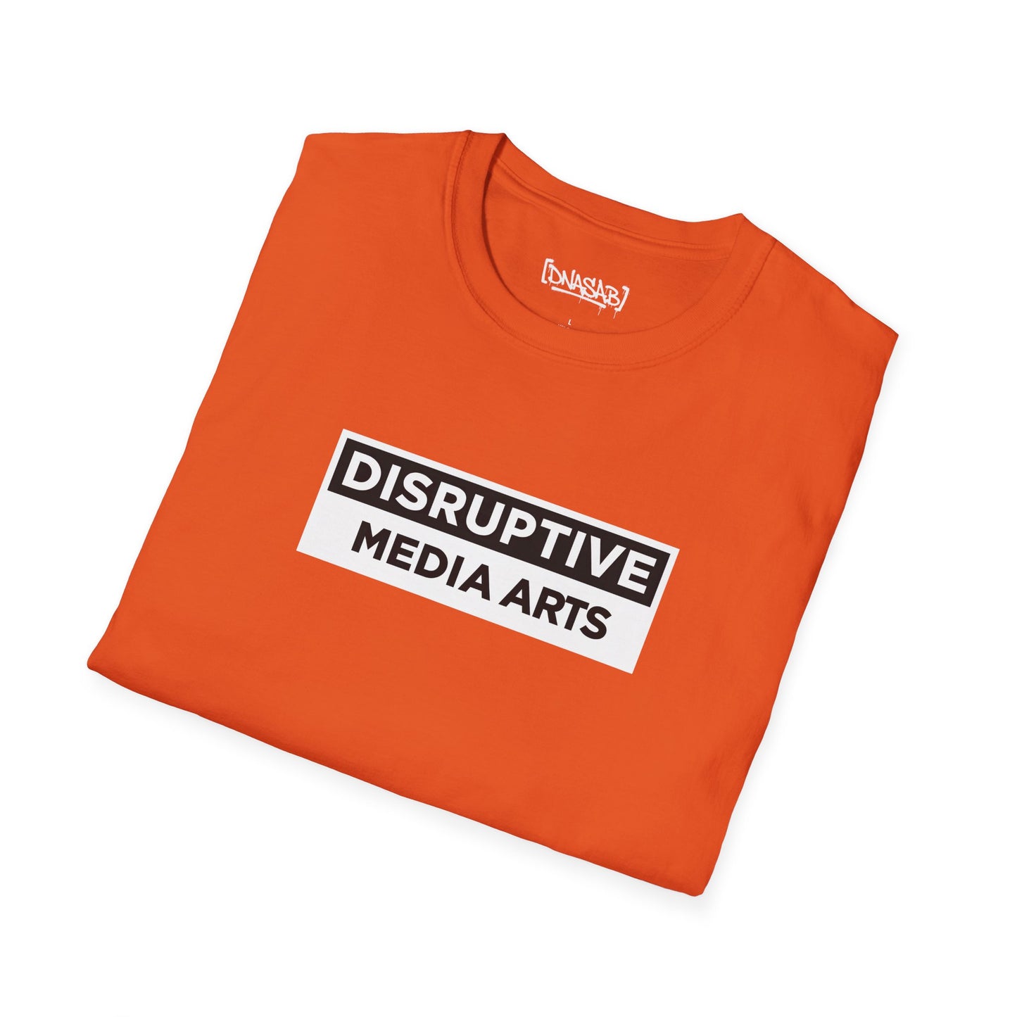 T-Shirt Disruptive Media Arts™ Logo Tee – Signal Gear™ Core Uniform [Front + Back Print] Unisex Softstyle Tee