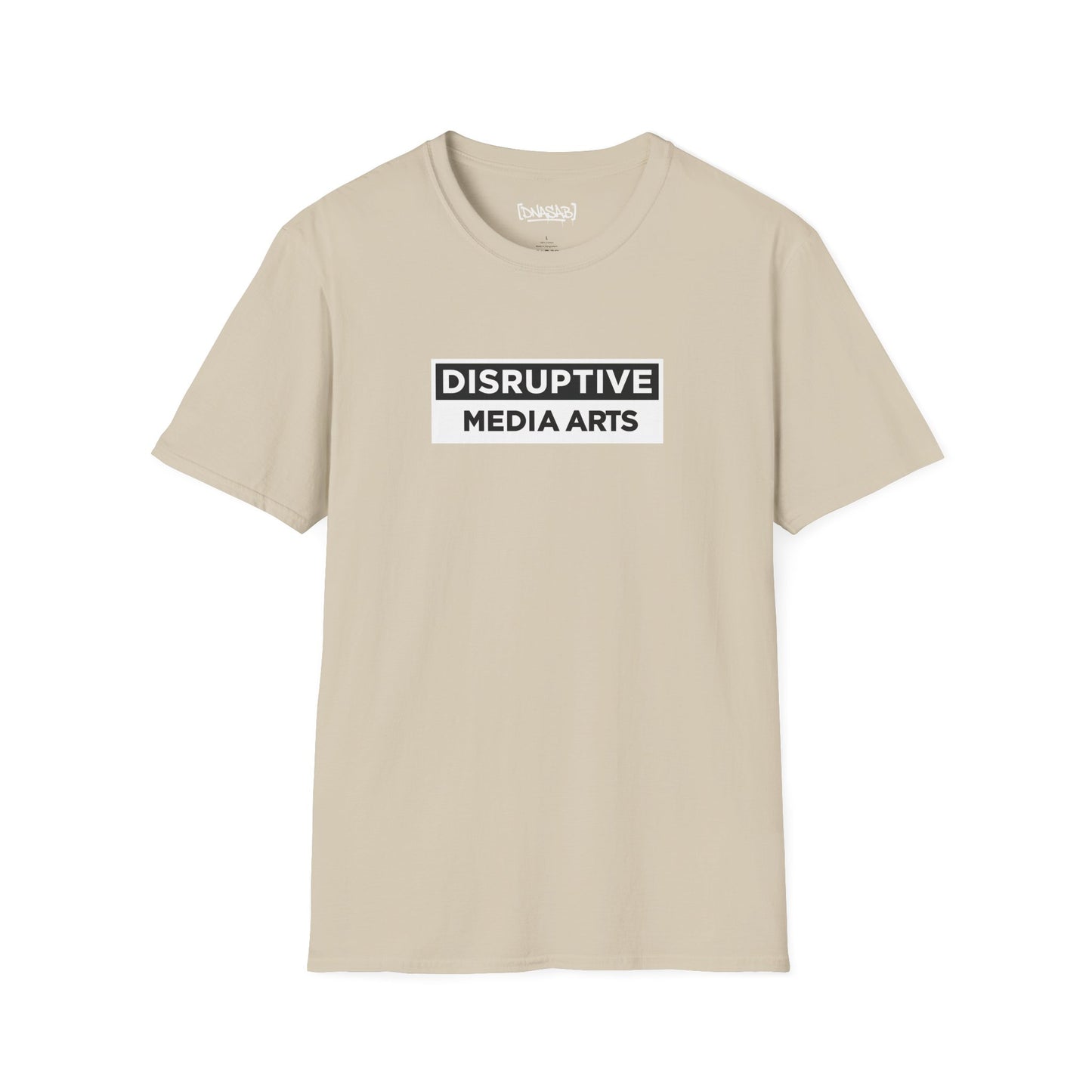 T-Shirt Disruptive Media Arts™ Logo Tee – Signal Gear™ Core Uniform [Front + Back Print] Unisex Softstyle Tee