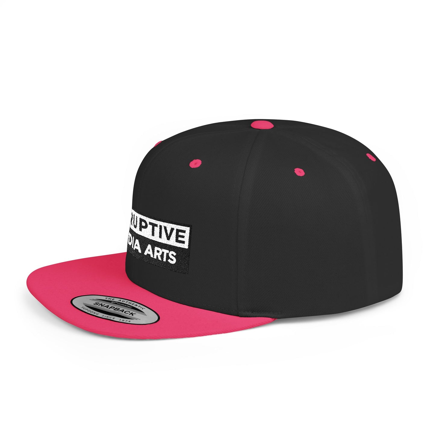 [dNASAb] Flat Bill Snapback – High-Profile Resistance Cap, "Disruptive Media Arts" arsenal [Rockstar Edition]
