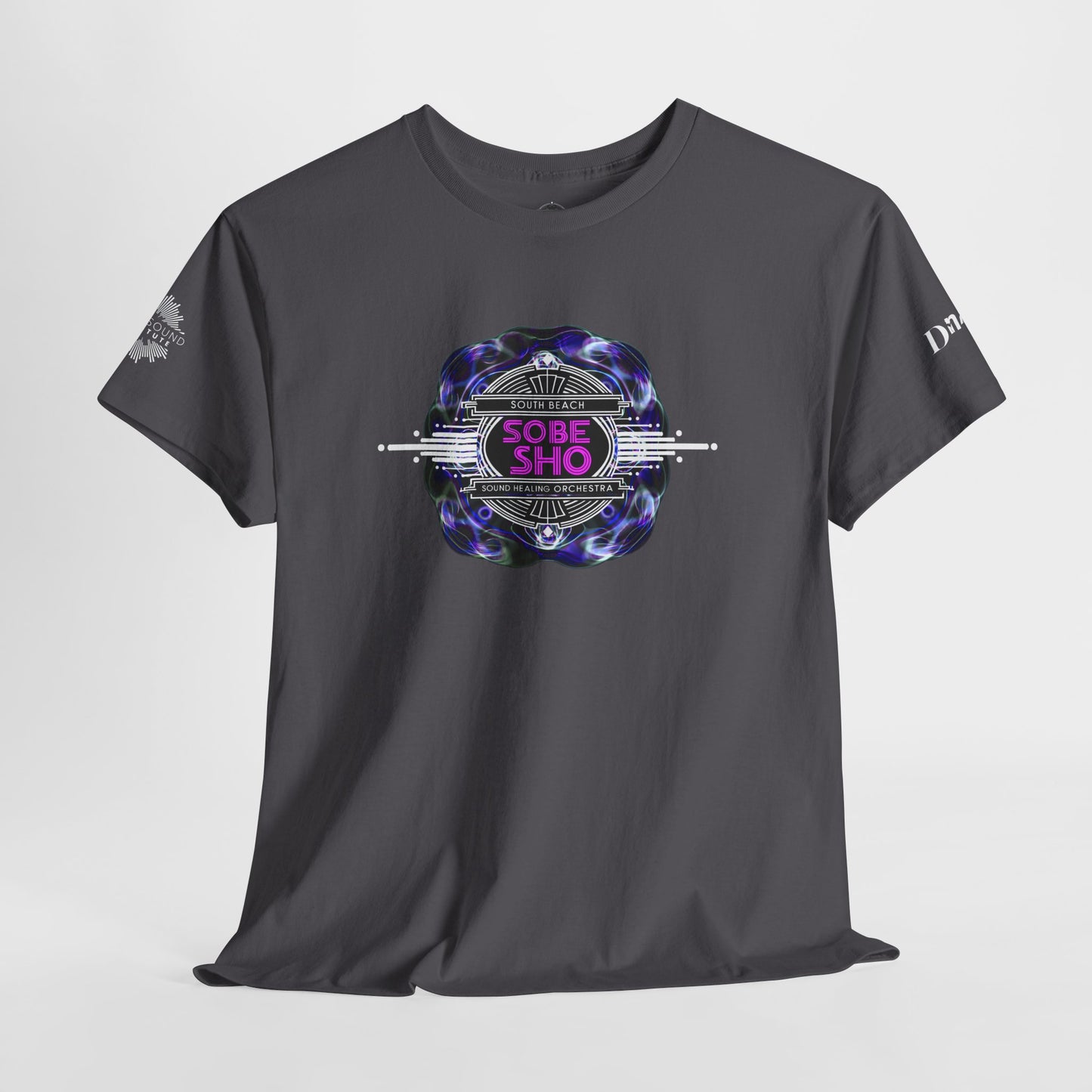 Galactic Vibes Unisex Heavy Cotton Tee, Perfect for Casual Wear, Street Style, Graphic Tee, Unisex Fashion, Gift for Space Lovers
