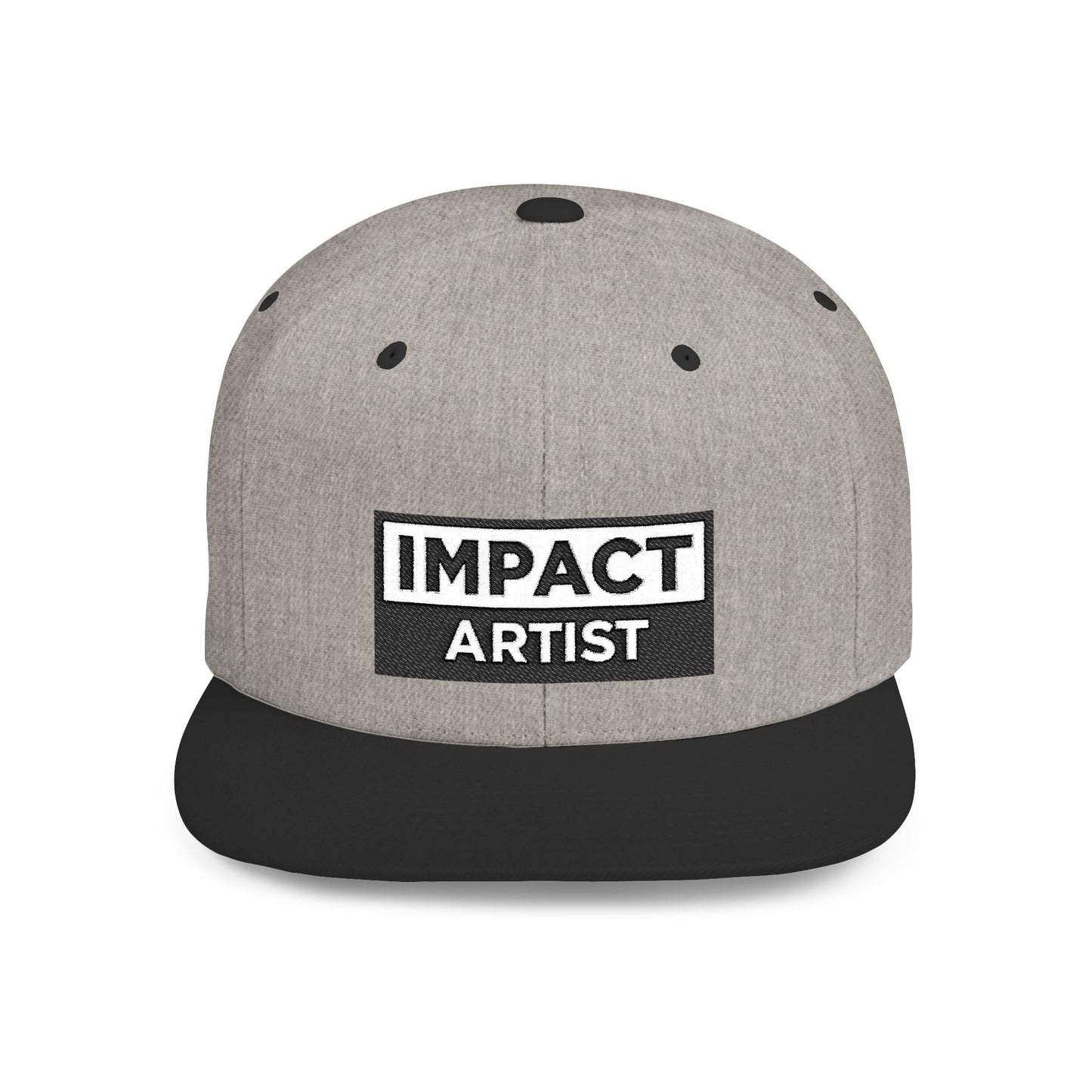 [dNASAb] Flat Bill Snapback - Signal Snapback – "IMPACT artist" High-Profile Resistance Cap [Rockstar Edition]
