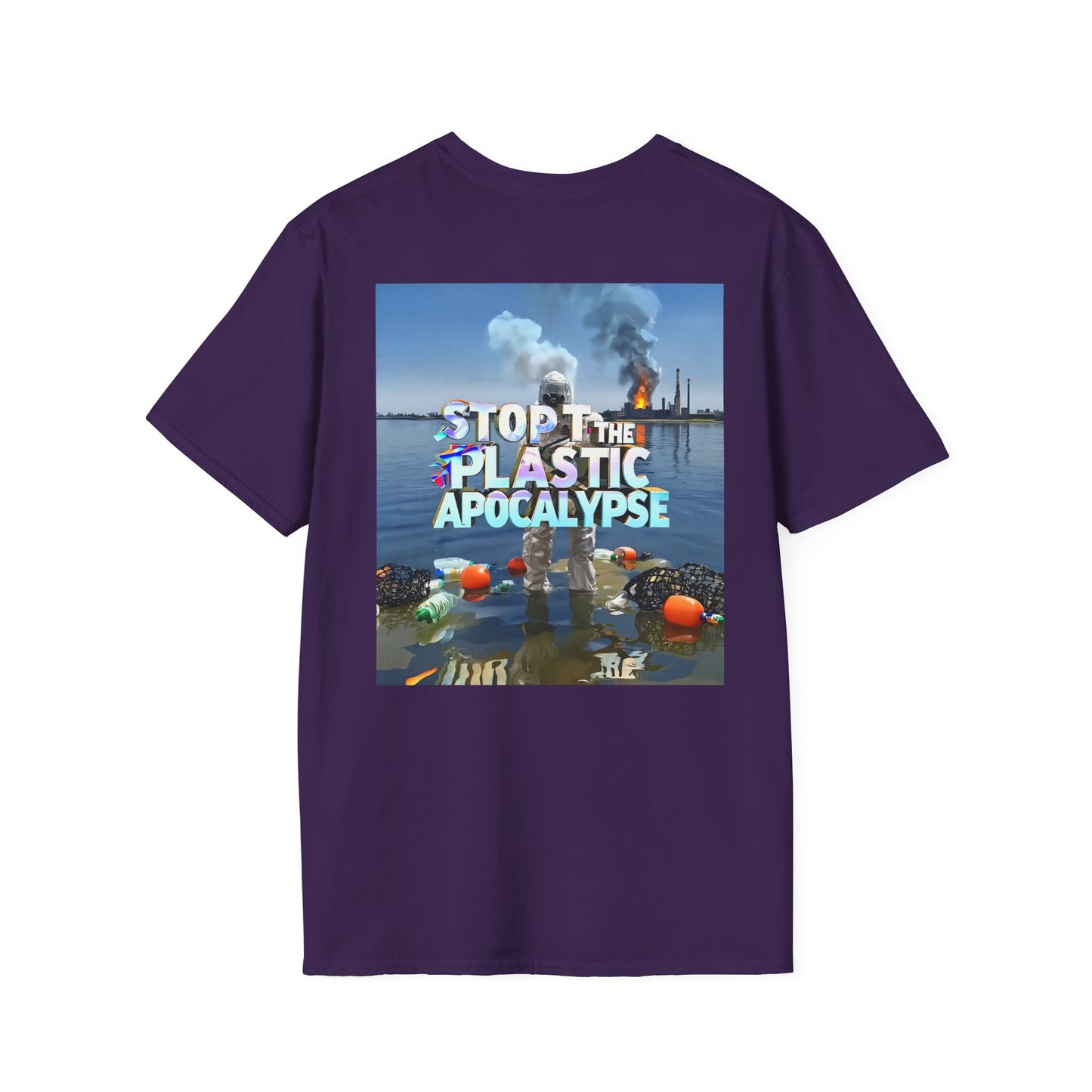 T-Shirt Disruptive Media Arts™ Logo Tee – Signal Gear™ Core Uniform [Front + Back Print] Softstyle Tee, Unisex