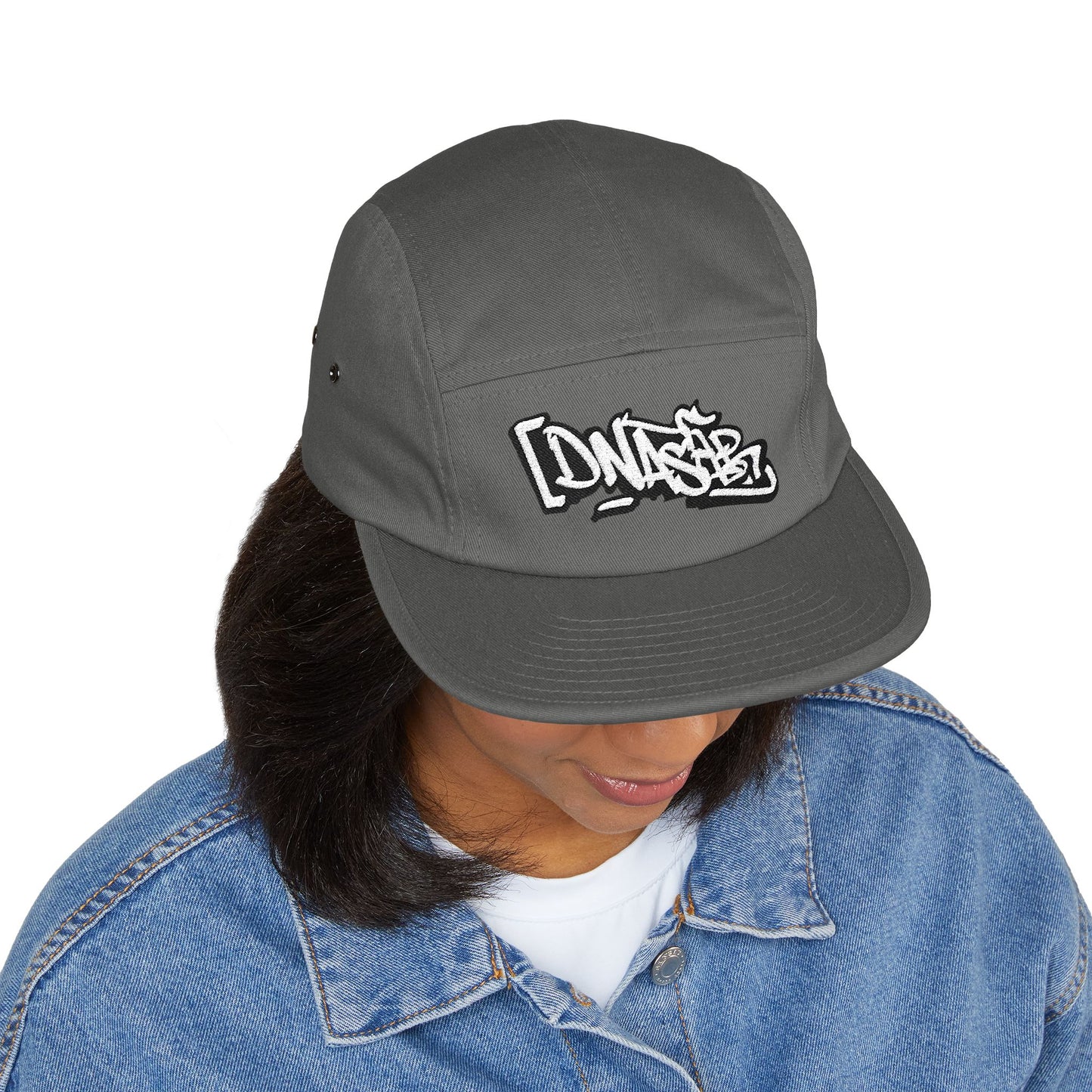Stylish Embroidered 5 Panel Cap, Urban Streetwear, Graffiti Hat, Signal Cap – 5-Panel Field Issue [dNASAb] (Embroidery)