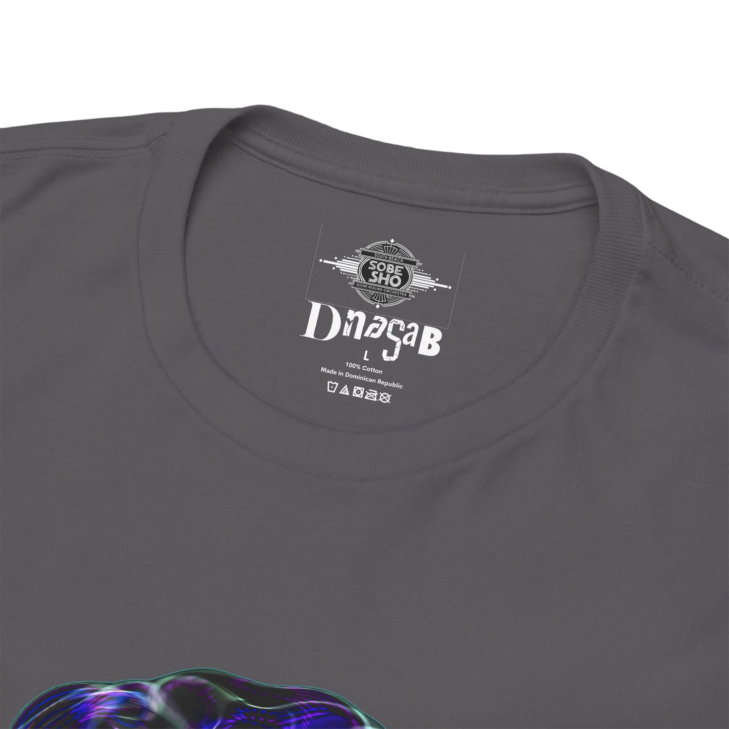 Galactic Vibes Unisex Heavy Cotton Tee, Perfect for Casual Wear, Street Style, Graphic Tee, Unisex Fashion, Gift for Space Lovers