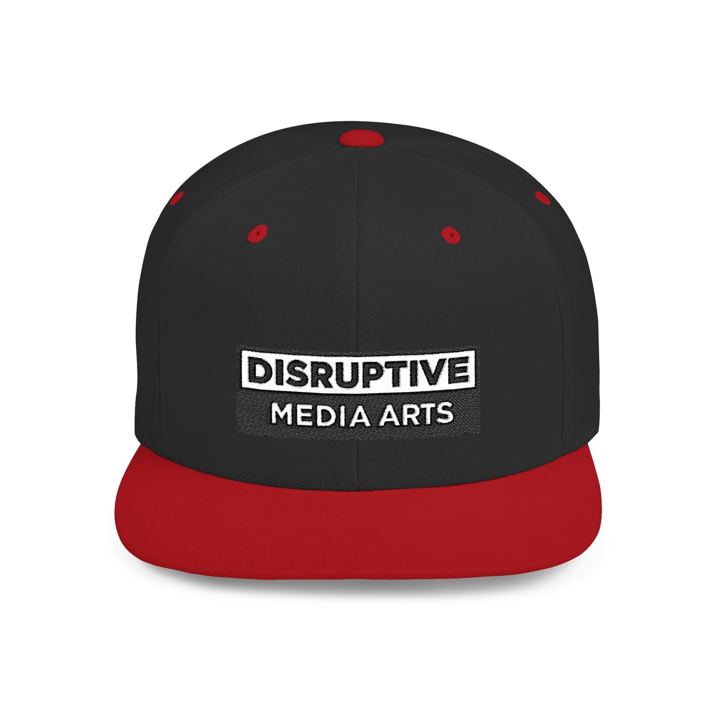 [dNASAb] Flat Bill Snapback – High-Profile Resistance Cap, "Disruptive Media Arts" arsenal [Rockstar Edition]