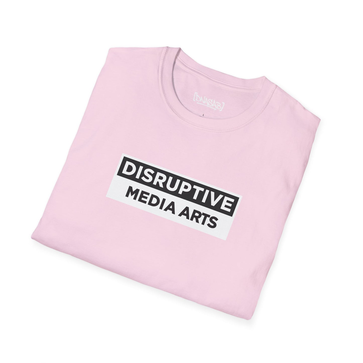 T-Shirt Disruptive Media Arts™ Logo Tee – Signal Gear™ Core Uniform [Front + Back Print] Unisex Softstyle Tee