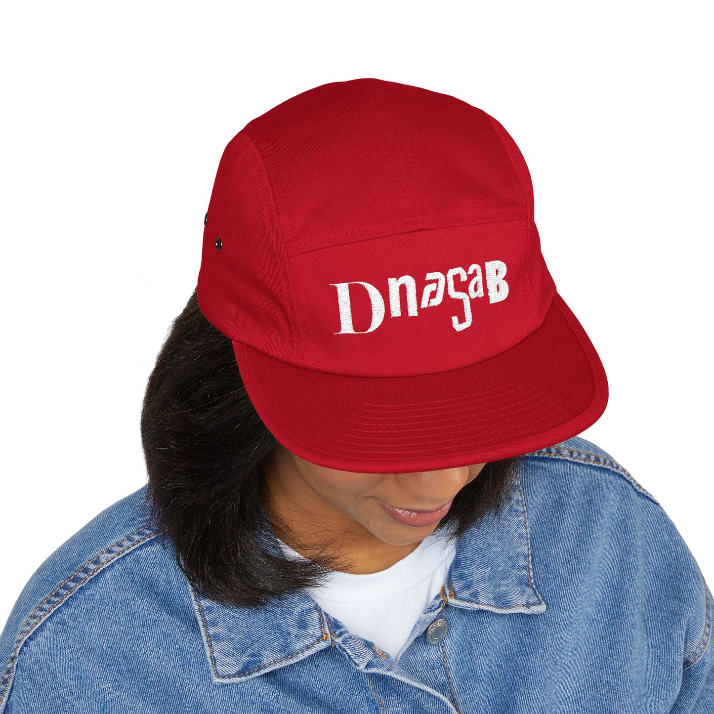 Stylish Embroidered 5 Panel Cap, Casual Hat, Streetwear Accessory, Signal Cap – 5-Panel Field Issue [dNASAb] (Embroidery)