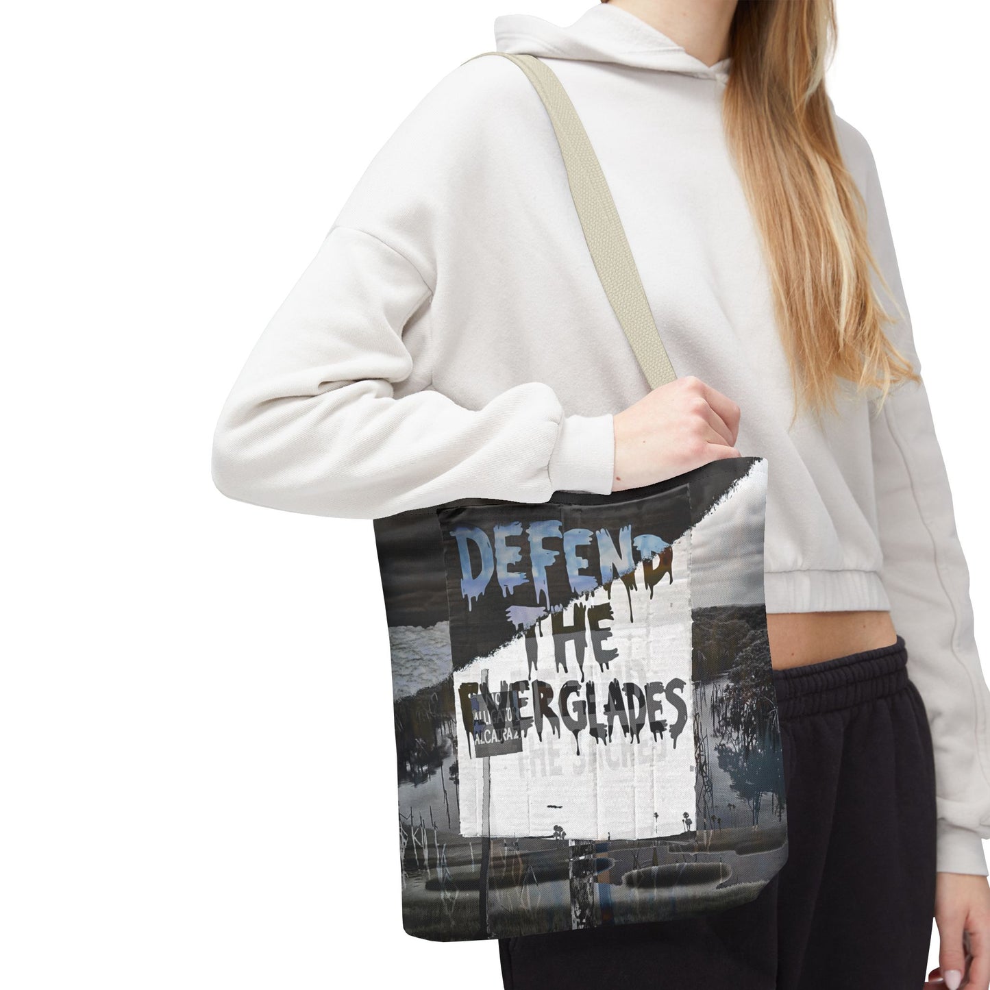 Eco-Friendly Tote Bag - Defend the Everglades | Reusable Shopping Bag, Beach Tote, Sustainable Gift, Protest Accessory, Eco-Conscious Design