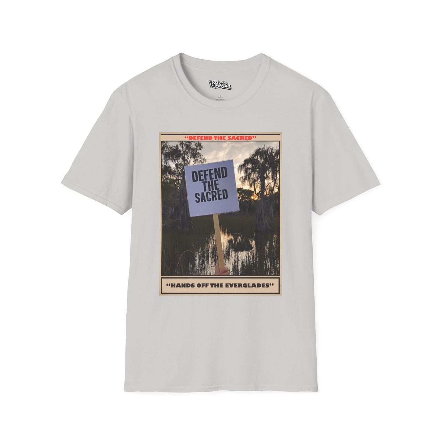T-Shirt, Defend the Sacred T-Shirt, Unisex Protest Tee, Eco-Conscious Apparel, Comfortable Graphic Shirt, Activism Gear, Gift for Environmentalists