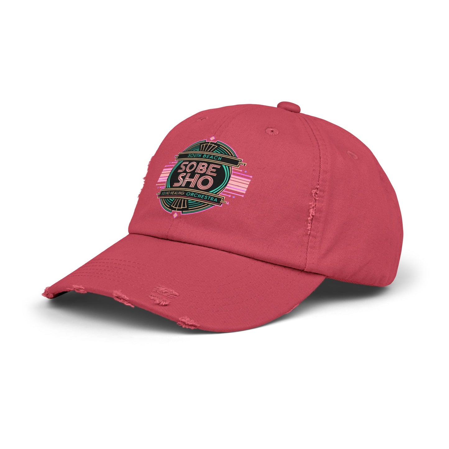 Retro Themed Unisex Distressed Cap, Casual Fashion, Streetwear Accessory, Gift Idea, Summer Style Hat