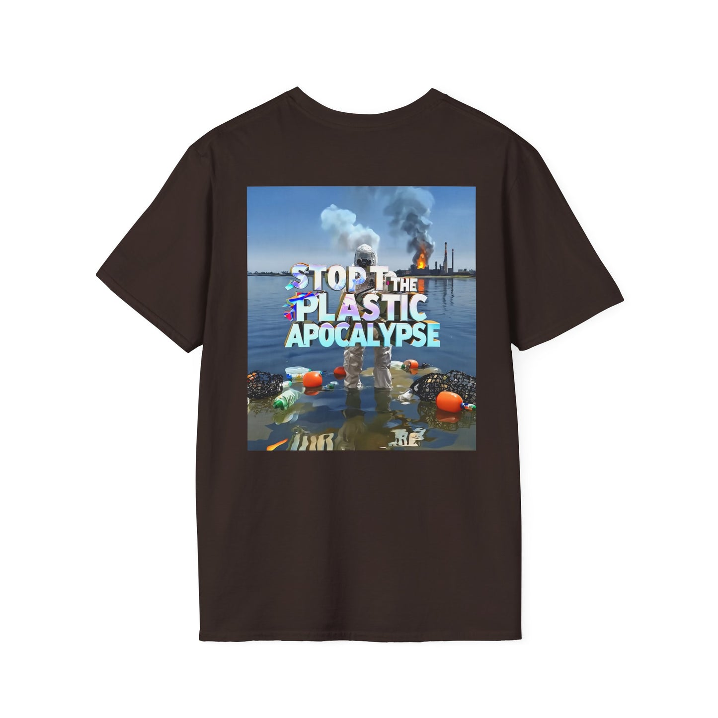 T-Shirt Disruptive Media Arts™ Logo Tee – Signal Gear™ Core Uniform [Front + Back Print] Softstyle Tee, Unisex