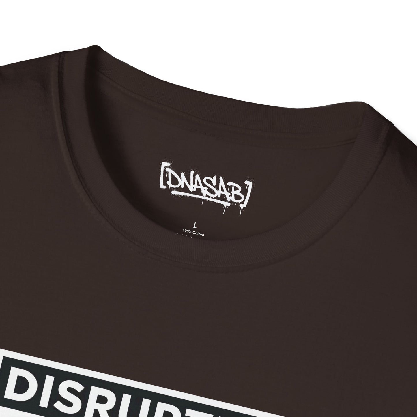 T-Shirt Disruptive Media Arts™ Logo Tee – Signal Gear™ Core Uniform [Front + Back Print] Unisex Softstyle Tee