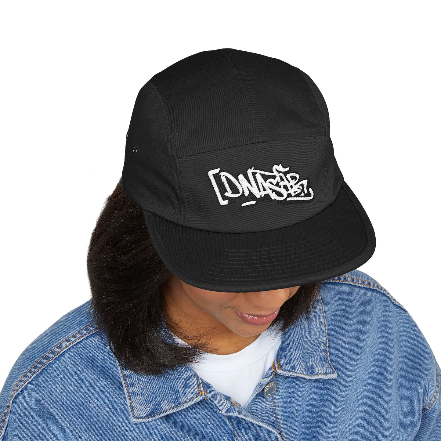 Stylish Embroidered 5 Panel Cap, Urban Streetwear, Graffiti Hat, Signal Cap – 5-Panel Field Issue [dNASAb] (Embroidery)