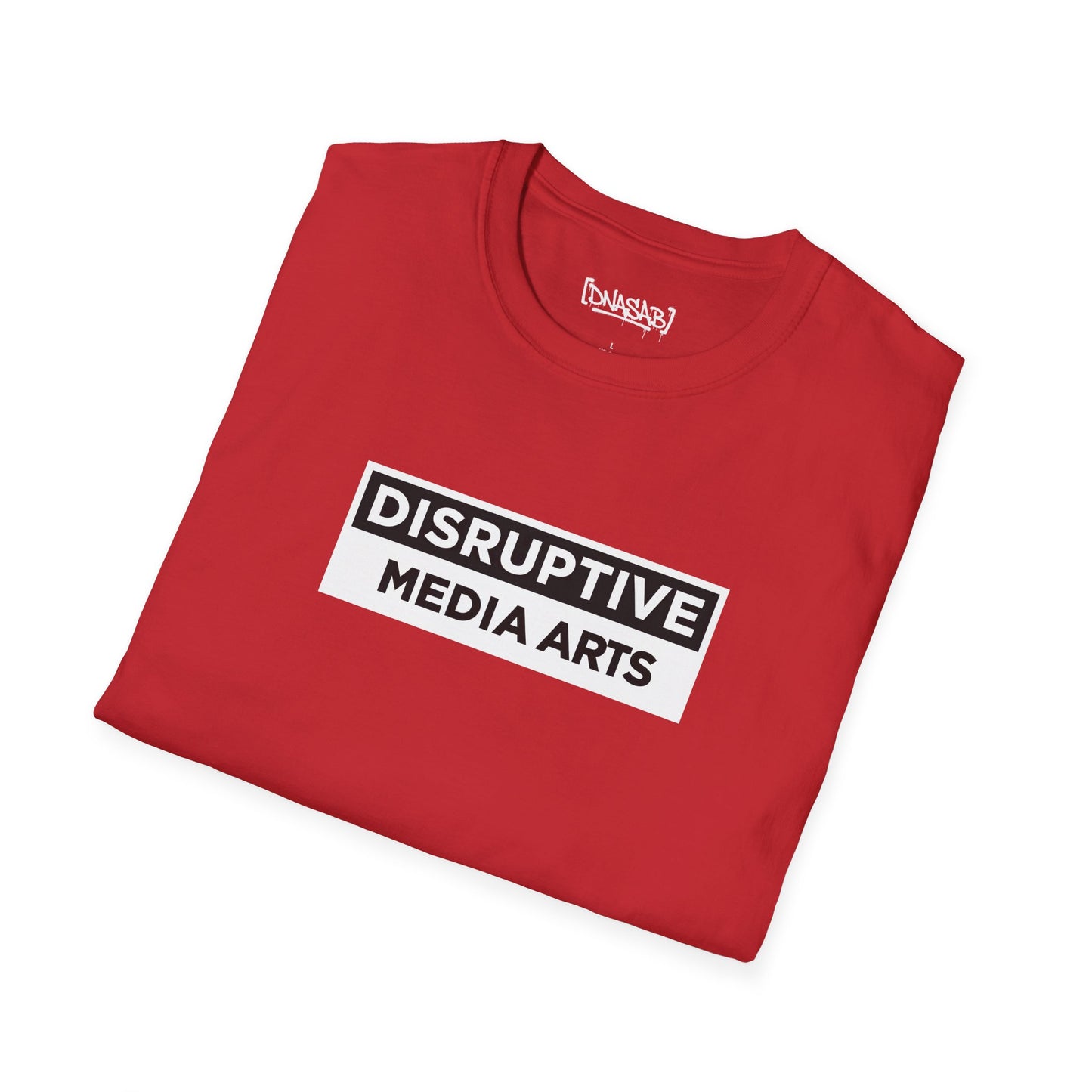 T-Shirt Disruptive Media Arts™ Logo Tee – Signal Gear™ Core Uniform [Front + Back Print] Unisex Softstyle Tee