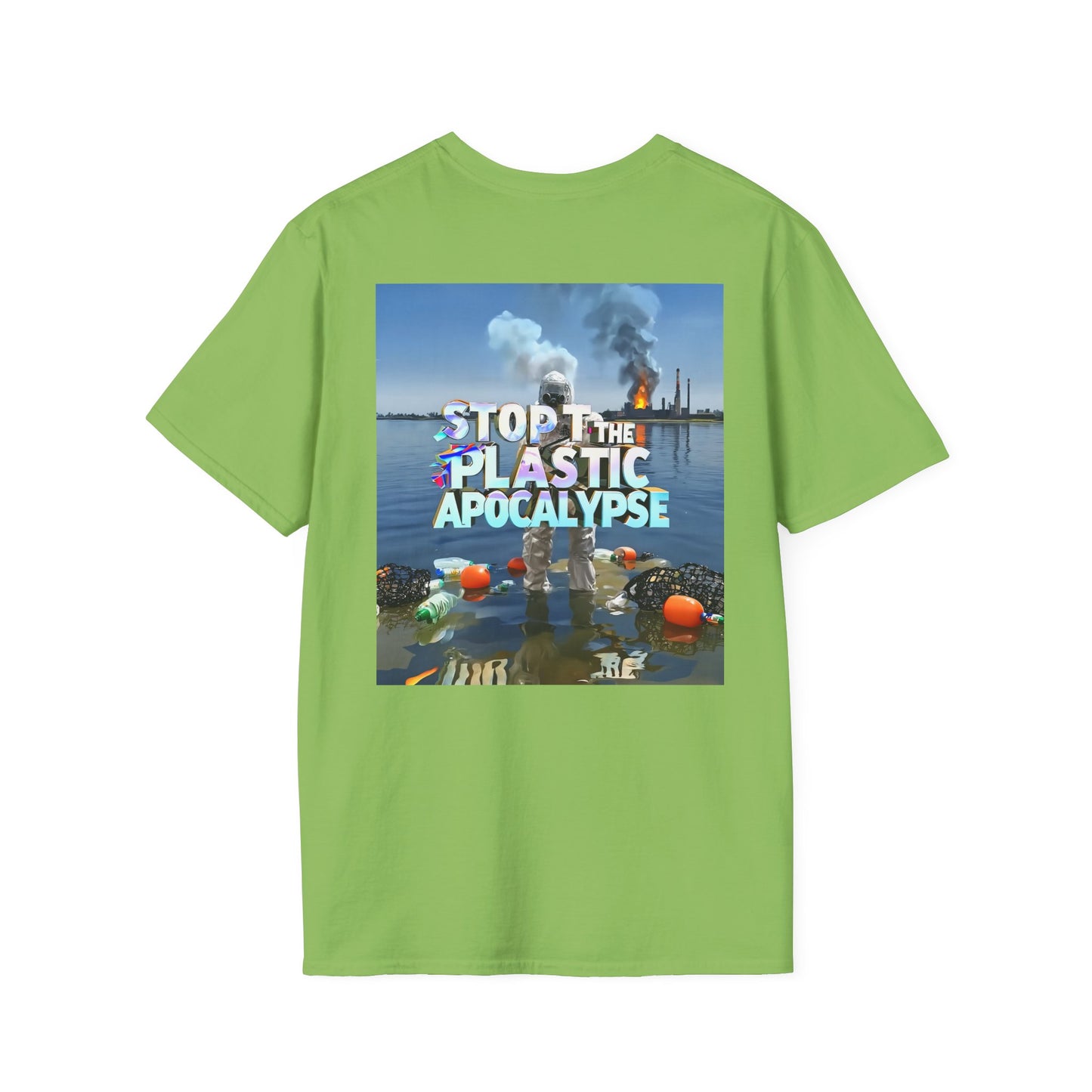 T-Shirt Disruptive Media Arts™ Logo Tee – Signal Gear™ Core Uniform [Front + Back Print] Softstyle Tee, Unisex
