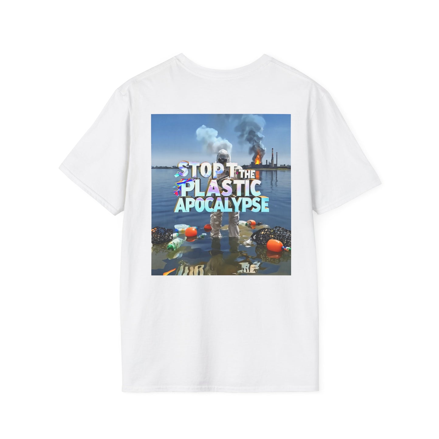 T-Shirt Disruptive Media Arts™ Logo Tee – Signal Gear™ Core Uniform [Front + Back Print] Softstyle Tee, Unisex
