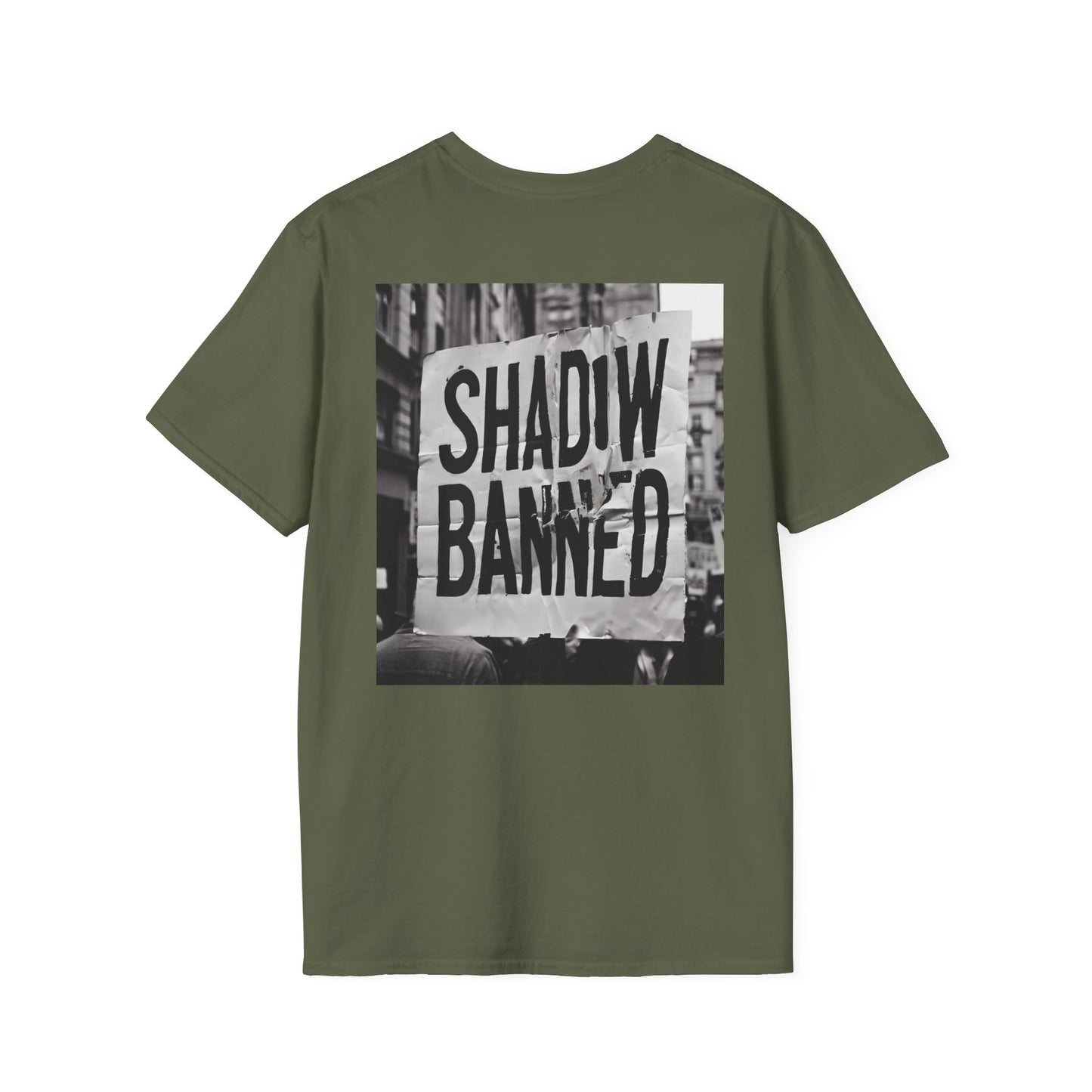 T-Shirt Disruptive Media Arts™ Logo Tee – Signal Gear™ Core Uniform [Front + Back Print] Unisex Softstyle Tee