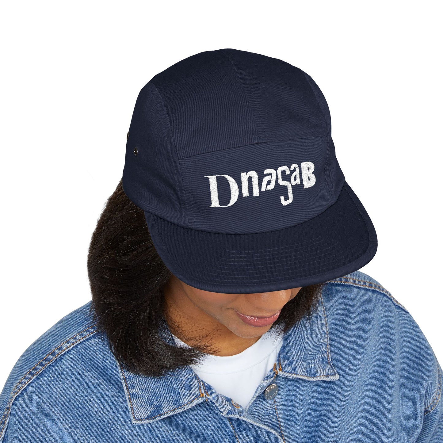 Stylish Embroidered 5 Panel Cap, Casual Hat, Streetwear Accessory, Signal Cap – 5-Panel Field Issue [dNASAb] (Embroidery)