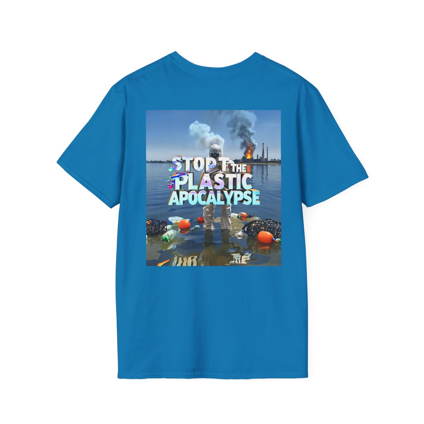 T-Shirt Disruptive Media Arts™ Logo Tee – Signal Gear™ Core Uniform [Front + Back Print] Softstyle Tee, Unisex