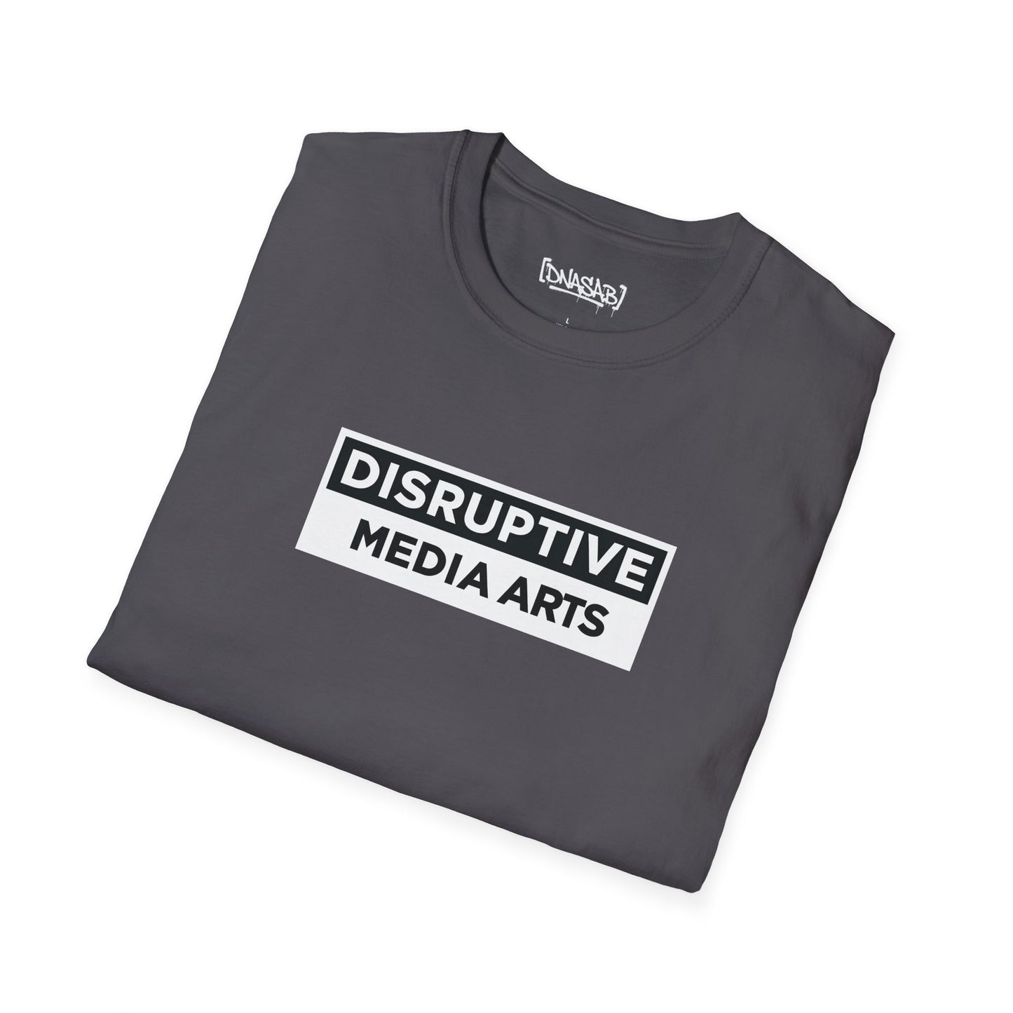 T-Shirt Disruptive Media Arts™ Logo Tee – Signal Gear™ Core Uniform [Front + Back Print] Unisex Softstyle Tee
