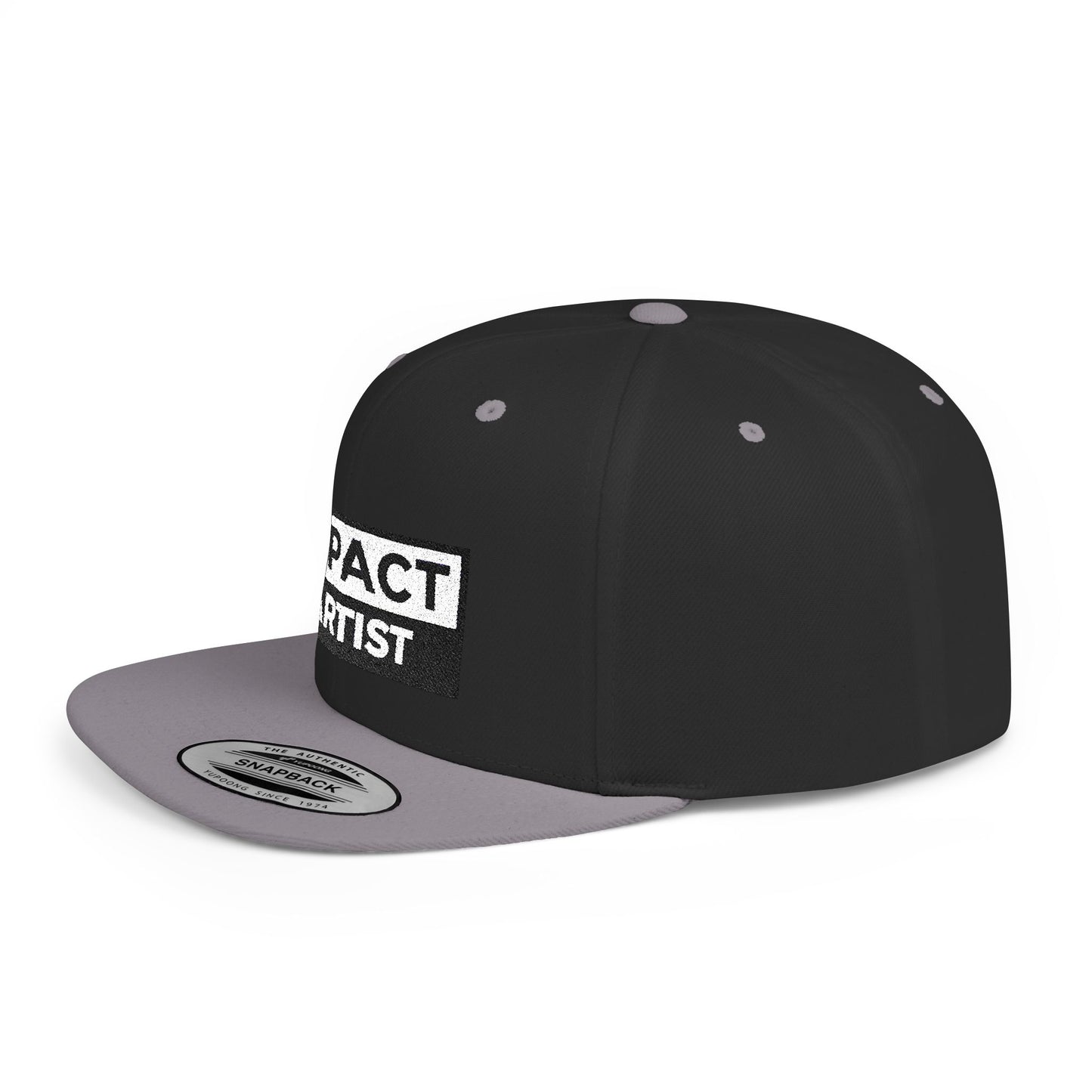 [dNASAb] Flat Bill Snapback - Signal Snapback – "IMPACT artist" High-Profile Resistance Cap [Rockstar Edition]