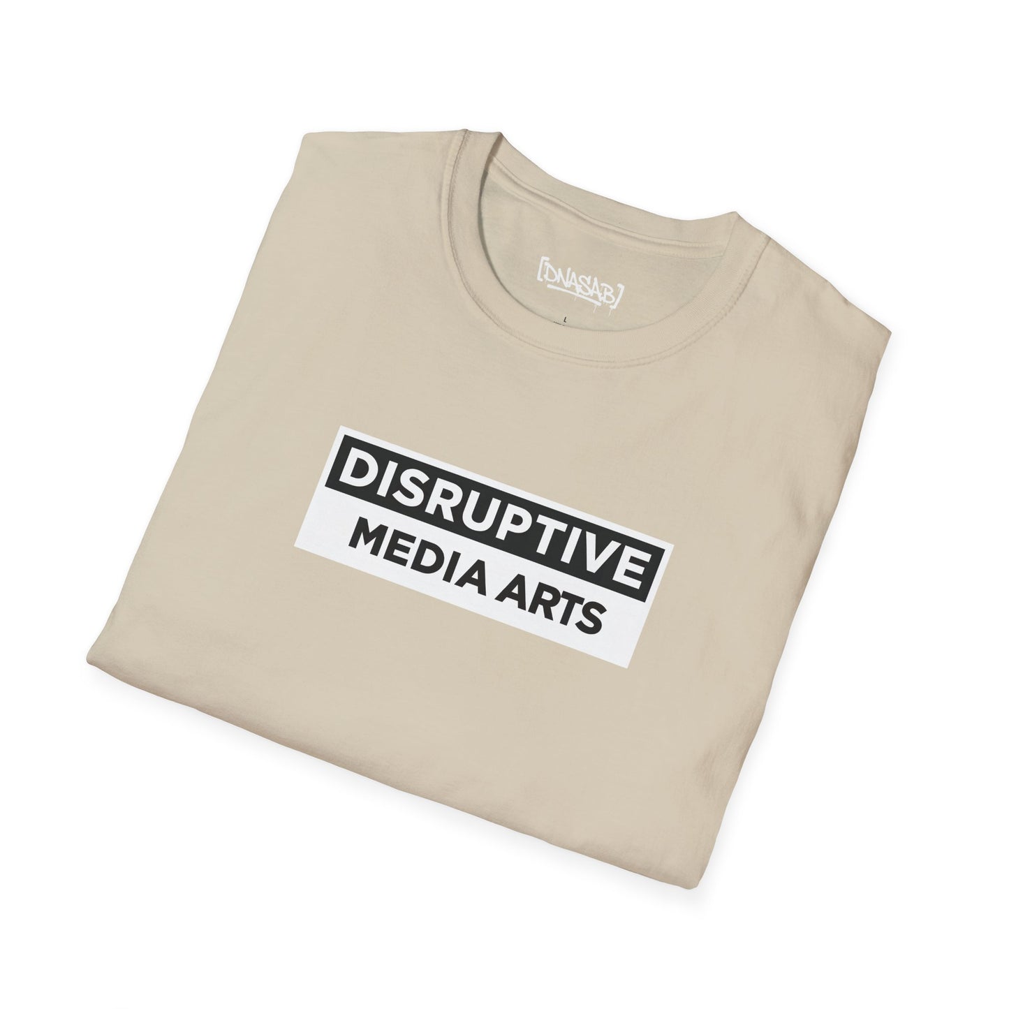 T-Shirt Disruptive Media Arts™ Logo Tee – Signal Gear™ Core Uniform [Front + Back Print] Unisex Softstyle Tee