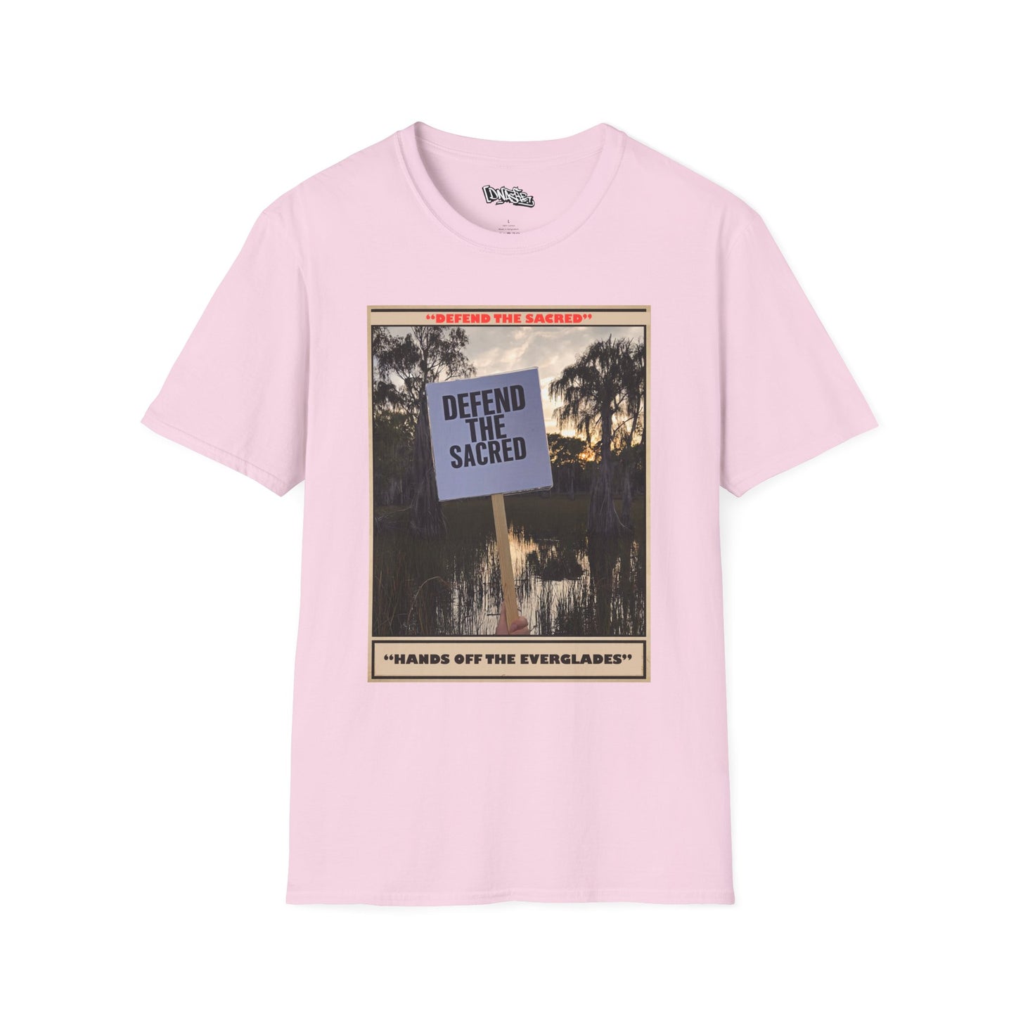 T-Shirt, Defend the Sacred T-Shirt, Unisex Protest Tee, Eco-Conscious Apparel, Comfortable Graphic Shirt, Activism Gear, Gift for Environmentalists
