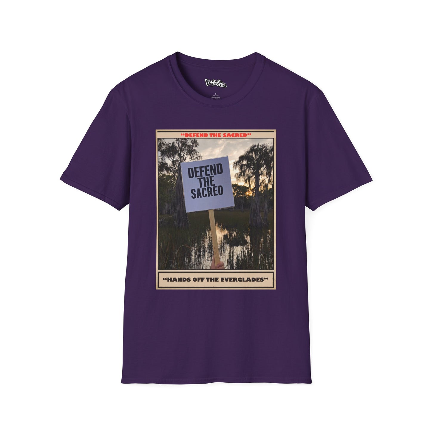 T-Shirt, Defend the Sacred T-Shirt, Unisex Protest Tee, Eco-Conscious Apparel, Comfortable Graphic Shirt, Activism Gear, Gift for Environmentalists