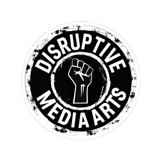 [dNASAb] Sticker, Empowering Kiss-Cut Stickers for Disruptive Media Arts, Laptop Decals, Creative Decor, Support Activism, Unique Gifts