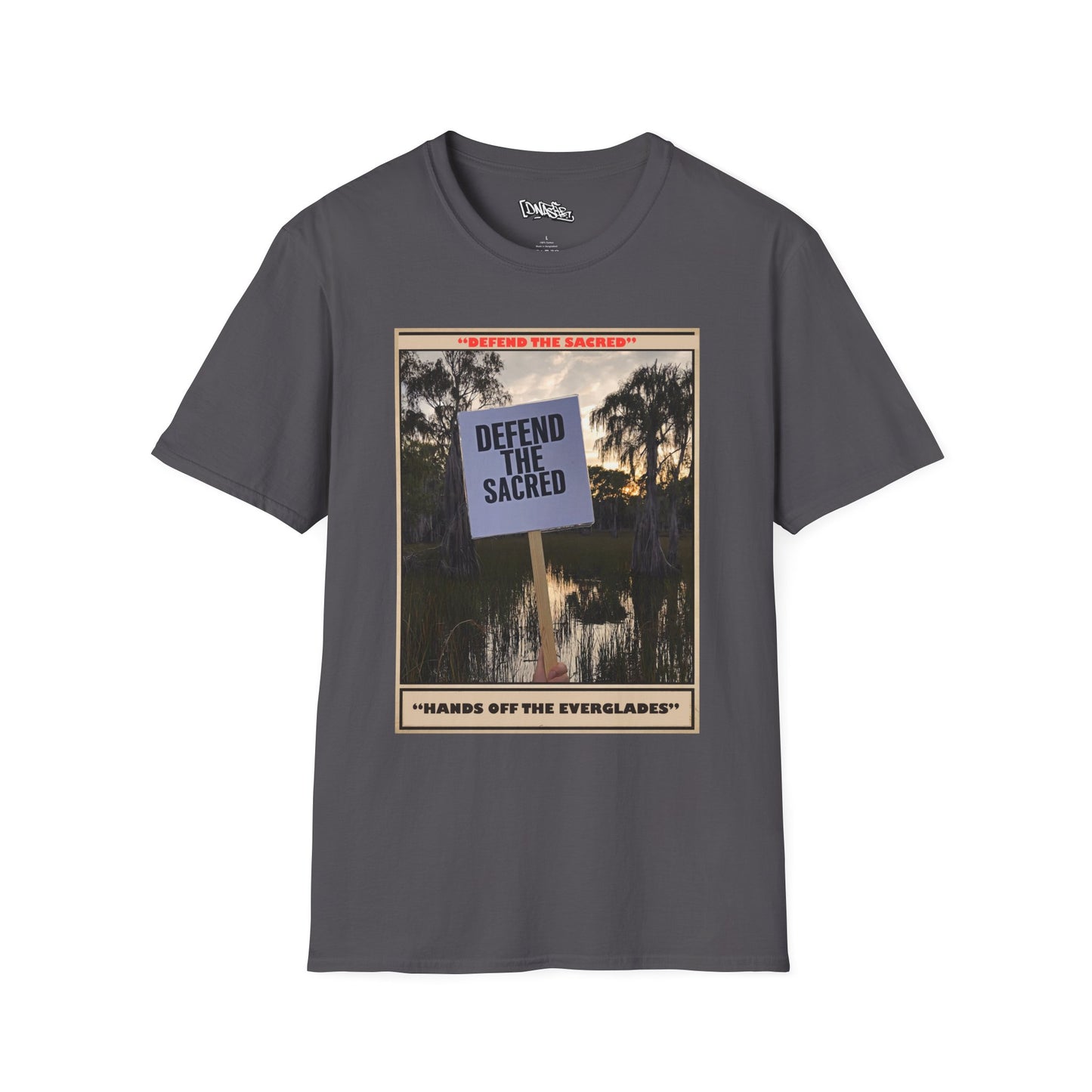 T-Shirt, Defend the Sacred T-Shirt, Unisex Protest Tee, Eco-Conscious Apparel, Comfortable Graphic Shirt, Activism Gear, Gift for Environmentalists