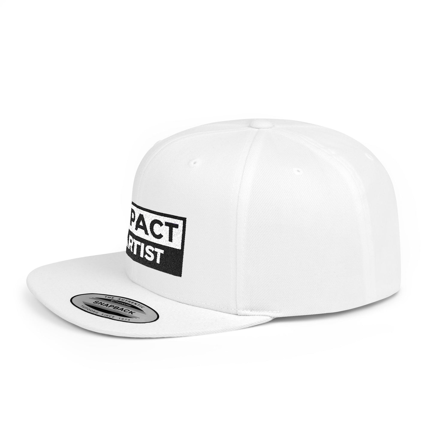[dNASAb] Flat Bill Snapback - Signal Snapback – "IMPACT artist" High-Profile Resistance Cap [Rockstar Edition]