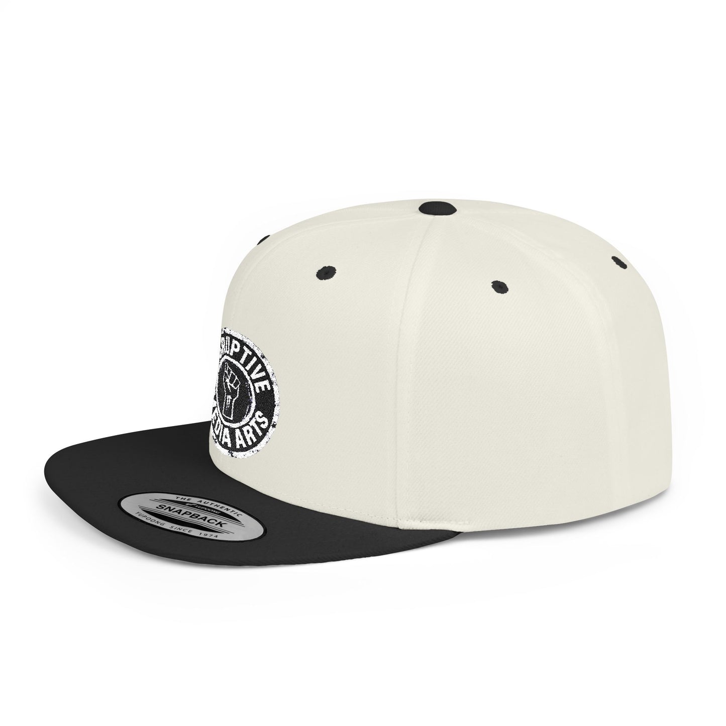 [dNASAb] Flat Bill Snapback- Signal Snapback – "IMPACT artist" High-Profile Resistance Cap [Rockstar Edition]