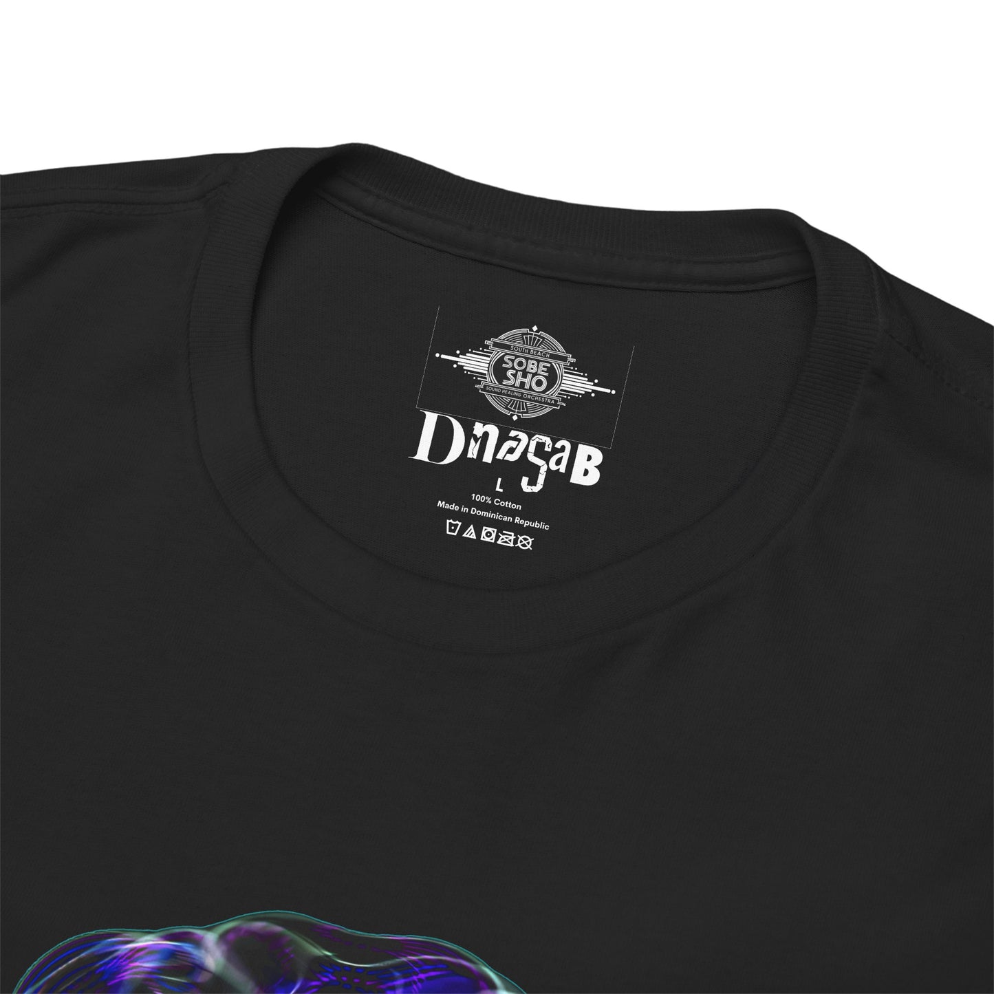 Galactic Vibes Unisex Heavy Cotton Tee, Perfect for Casual Wear, Street Style, Graphic Tee, Unisex Fashion, Gift for Space Lovers
