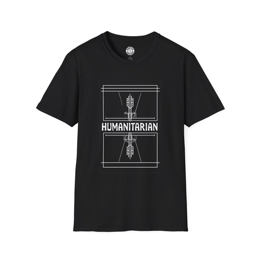 Humanitarian Message Unisex Softstyle T-Shirt, Social Justice Tee, Activism Shirt, Thoughtful Gift, Casual Wear, Protest Apparel