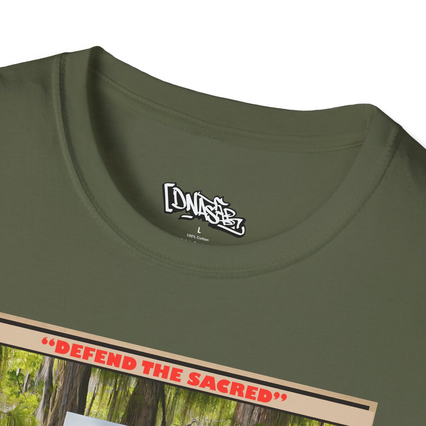 T-Shirt, Environmental Activism Tee - Hands Off the Everglades, Nature Lover Gift, Unisex Graphic T-shirt, Eco-Friendly Apparel, Sustainable Fashion