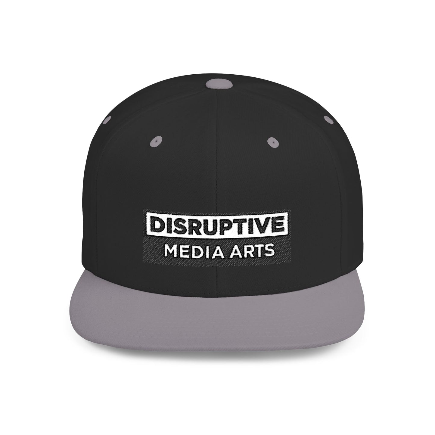 [dNASAb] Flat Bill Snapback – High-Profile Resistance Cap, "Disruptive Media Arts" arsenal [Rockstar Edition]