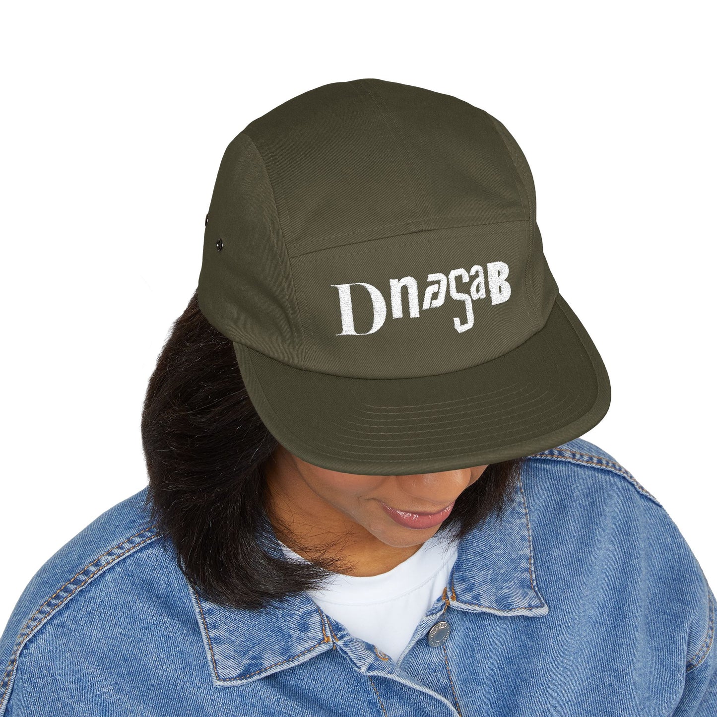 Stylish Embroidered 5 Panel Cap, Casual Hat, Streetwear Accessory, Signal Cap – 5-Panel Field Issue [dNASAb] (Embroidery)