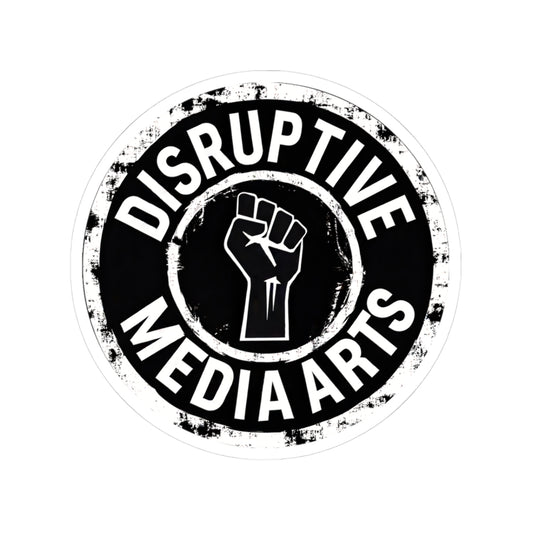 [dNASAb] Sticker, Empowering Kiss-Cut Stickers for Disruptive Media Arts, Laptop Decals, Creative Decor, Support Activism, Unique Gifts