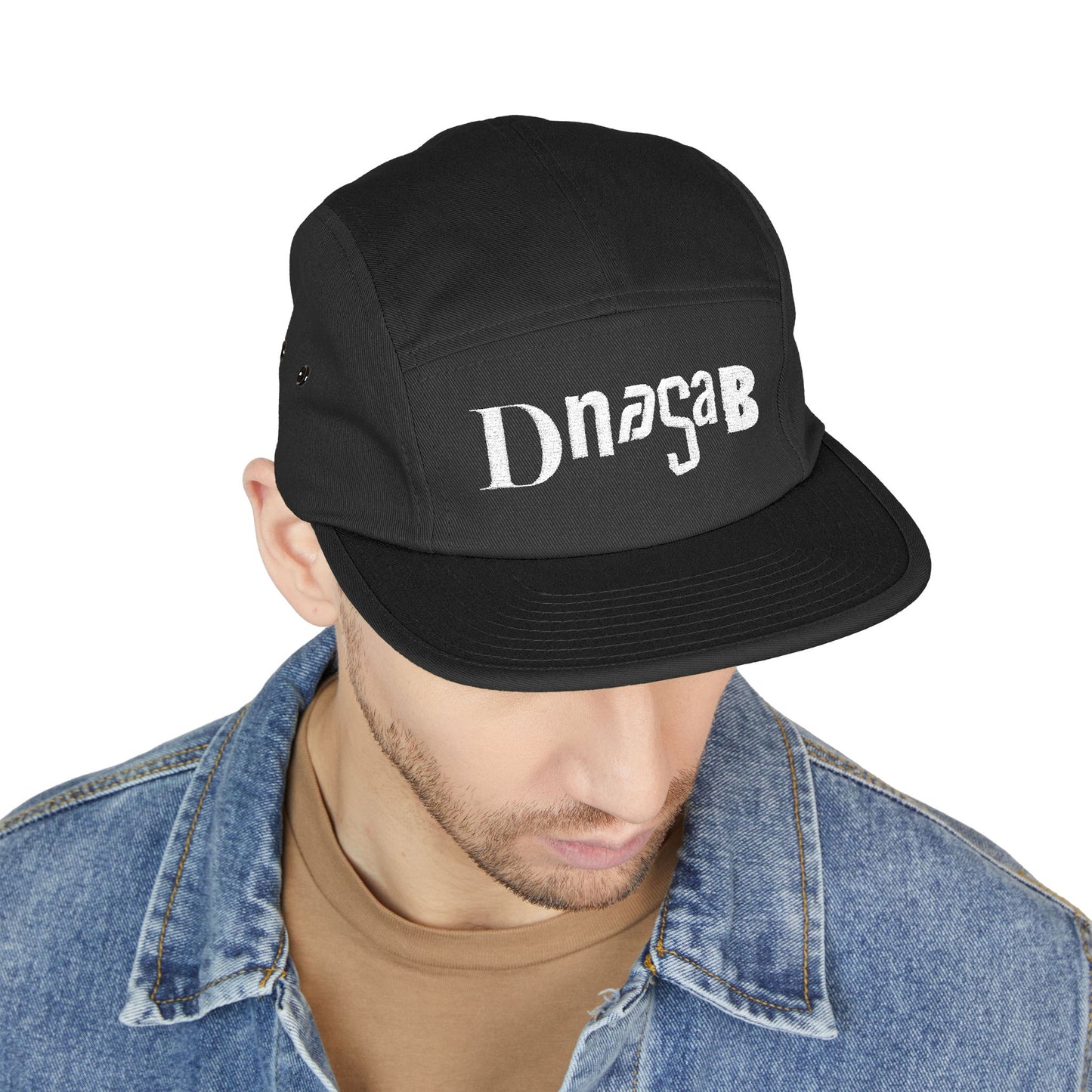 Stylish Embroidered 5 Panel Cap, Casual Hat, Streetwear Accessory, Signal Cap – 5-Panel Field Issue [dNASAb] (Embroidery)