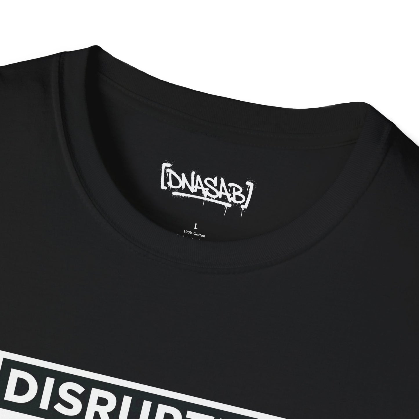 T-Shirt Disruptive Media Arts™ Logo Tee – Signal Gear™ Core Uniform [Front + Back Print] Unisex Softstyle Tee