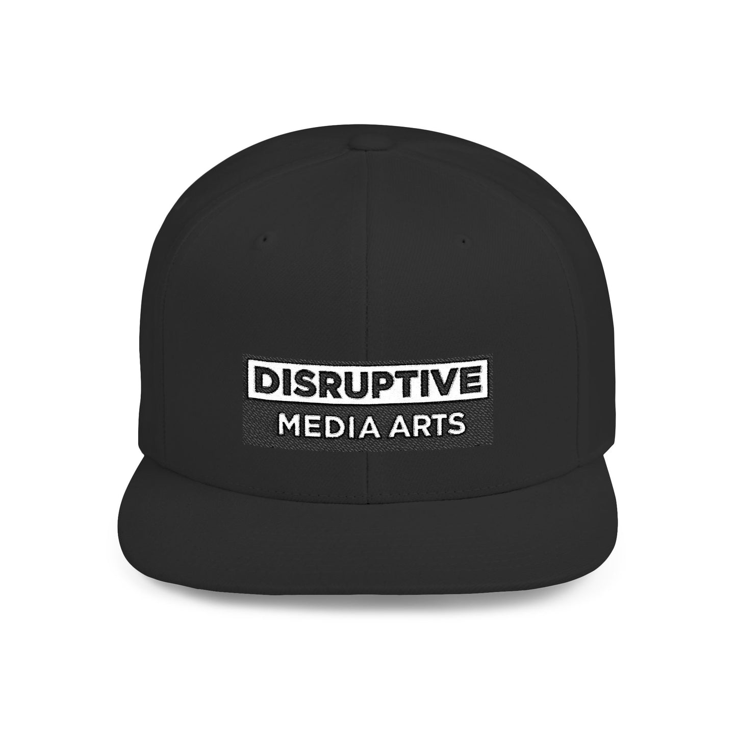 [dNASAb] Flat Bill Snapback – High-Profile Resistance Cap, "Disruptive Media Arts" arsenal [Rockstar Edition]