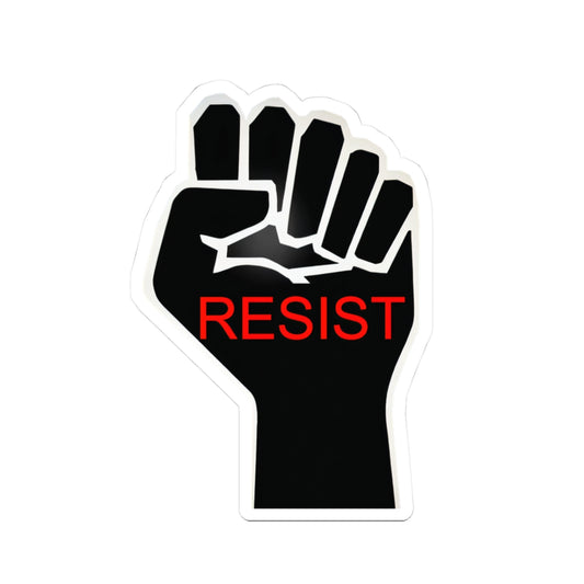 [dNASAb] Sticker, Resist Kiss-Cut Stickers | Political Statement Stickers for Activism, Laptop Decals, Car Stickers, Inspirational Home Decor