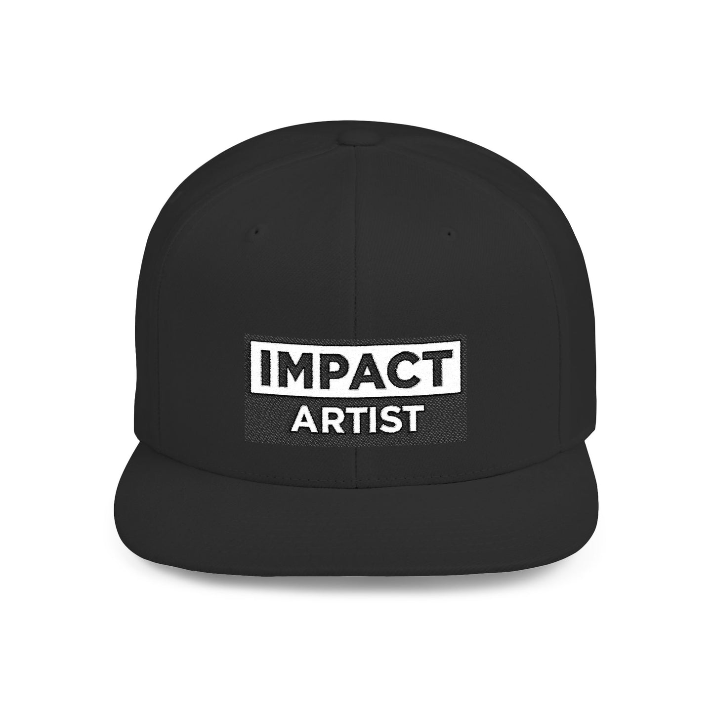 [dNASAb] Flat Bill Snapback - Signal Snapback – "IMPACT artist" High-Profile Resistance Cap [Rockstar Edition]