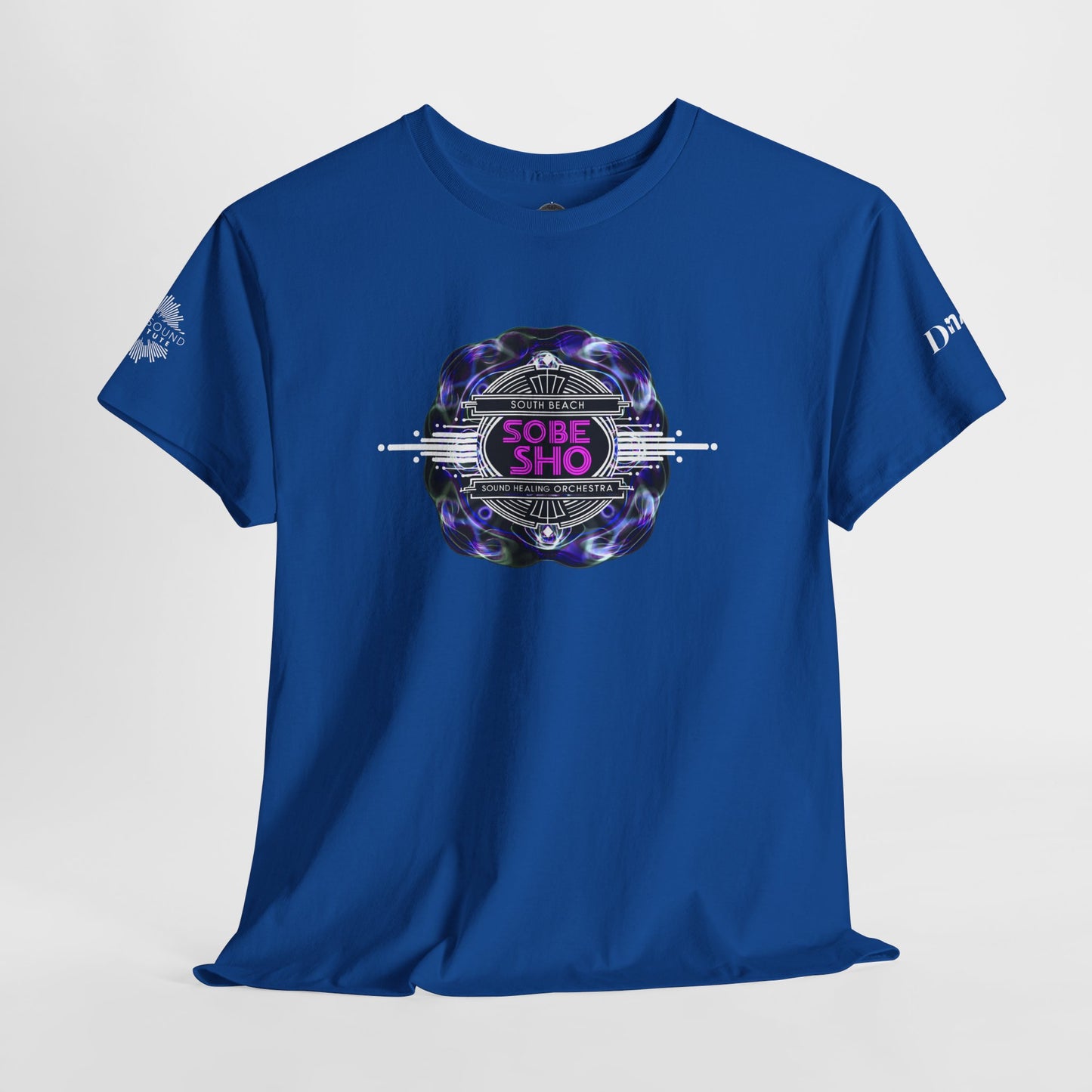 Galactic Vibes Unisex Heavy Cotton Tee, Perfect for Casual Wear, Street Style, Graphic Tee, Unisex Fashion, Gift for Space Lovers