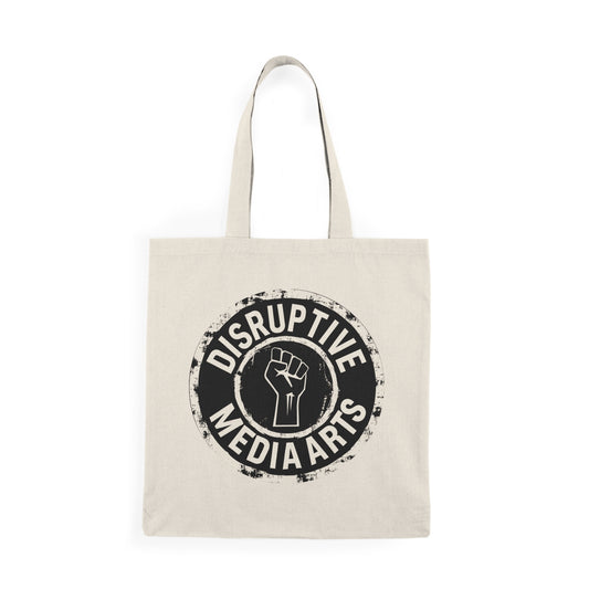 Natural Tote Bag “Shadow Banned” Tote – Signal Gear™ Utility Carrier