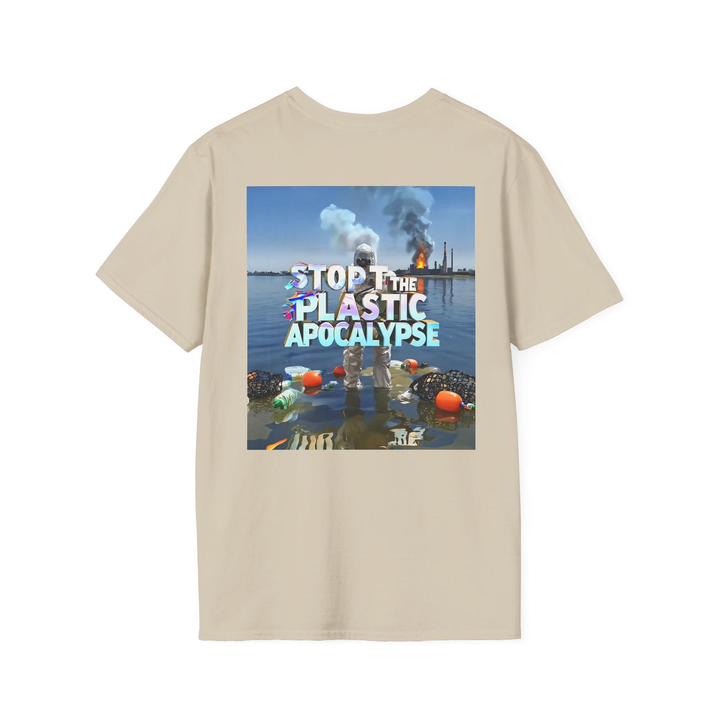 T-Shirt Disruptive Media Arts™ Logo Tee – Signal Gear™ Core Uniform [Front + Back Print] Softstyle Tee, Unisex