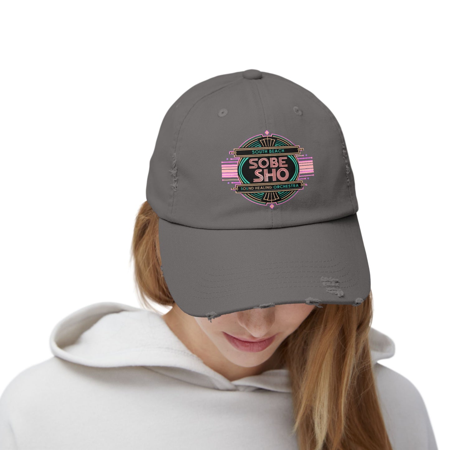 Retro Themed Unisex Distressed Cap, Casual Fashion, Streetwear Accessory, Gift Idea, Summer Style Hat