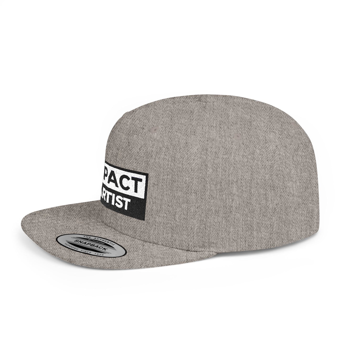 [dNASAb] Flat Bill Snapback - Signal Snapback – "IMPACT artist" High-Profile Resistance Cap [Rockstar Edition]